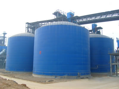 临颍水泥钢板库改造