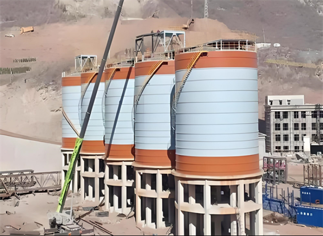 临颍高架钢板仓